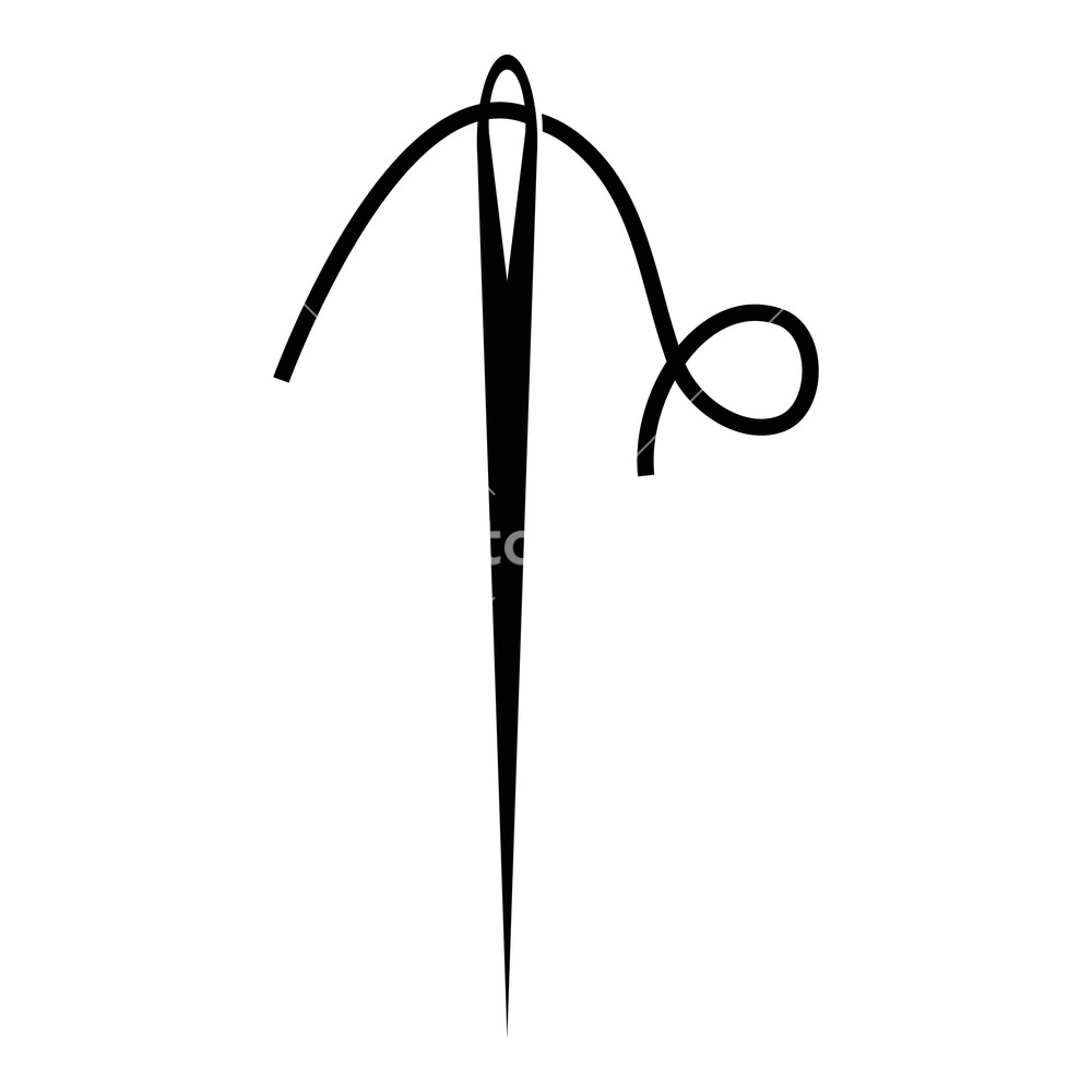 Needle With Thread Icon Simple Illustration Of Needle With Thread 1000x1000 Needle With Thread Icon Simple Illustration Of Needle With Thread