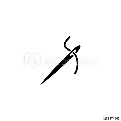 Needle And Thread Vector Icon Needle And Thread Sign On White 500x500 Needle And Thread Vector Icon Needle And Thread Sign On White