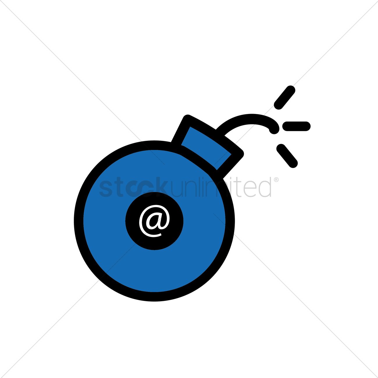 Internet Security Threat Vector Image 1300x1300 Internet Security Threat Vector Image