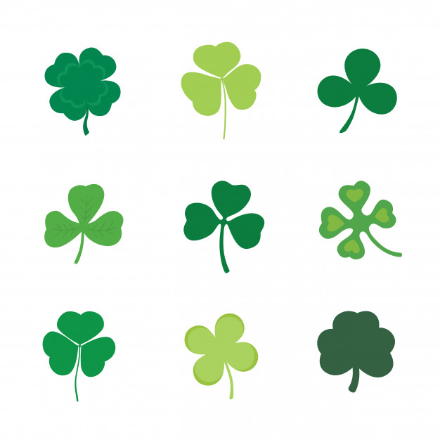 Three Leaf Clover Vector at Vectorified.com | Collection of Three Leaf ...