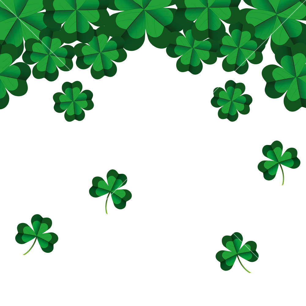 Three Leaf Clover Vector at Vectorified.com | Collection of Three Leaf ...