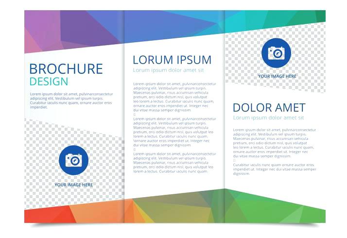 714x490 Brochure Template For Download Free Vector Vs Pamphlet Three Fold