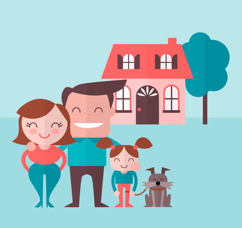 500x471 Cartoon Family Of Three Vector Free Graphics Uihere