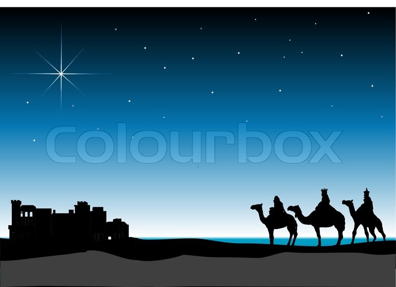 Three Wise Men Vector