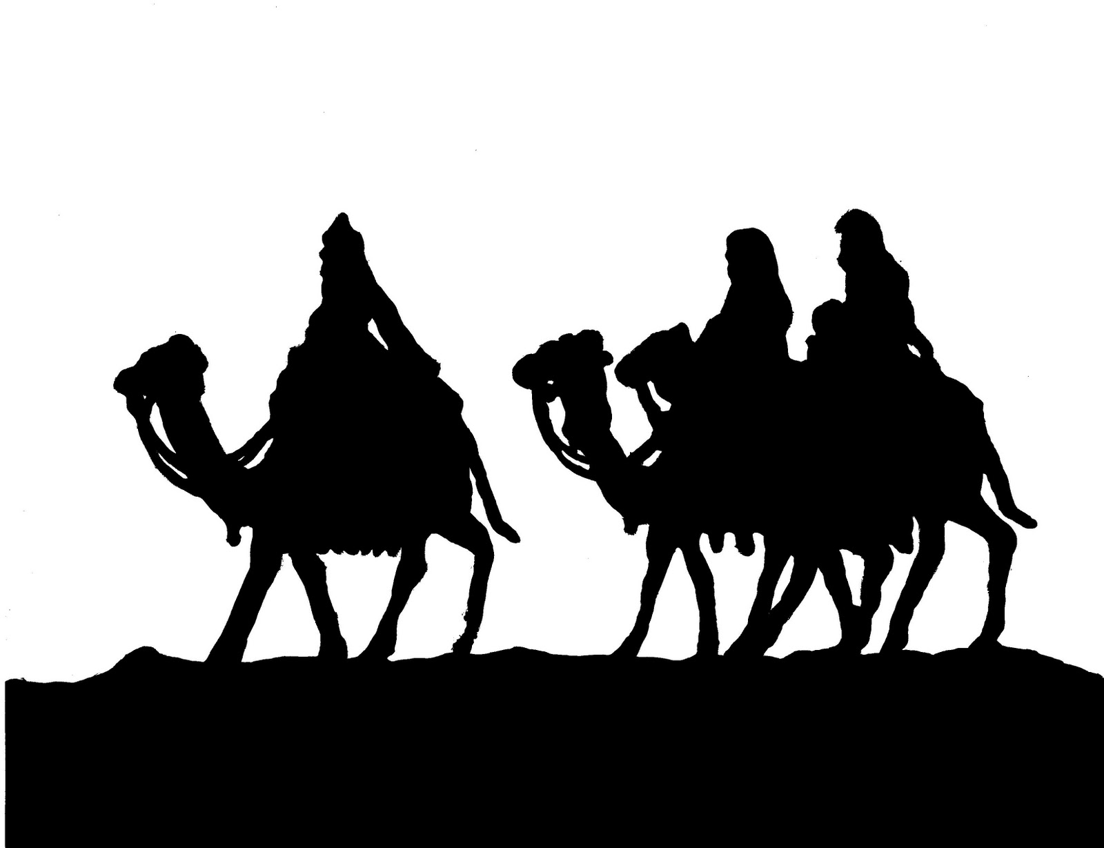 1600x1229 Three Wise Men Clipart Group With Items