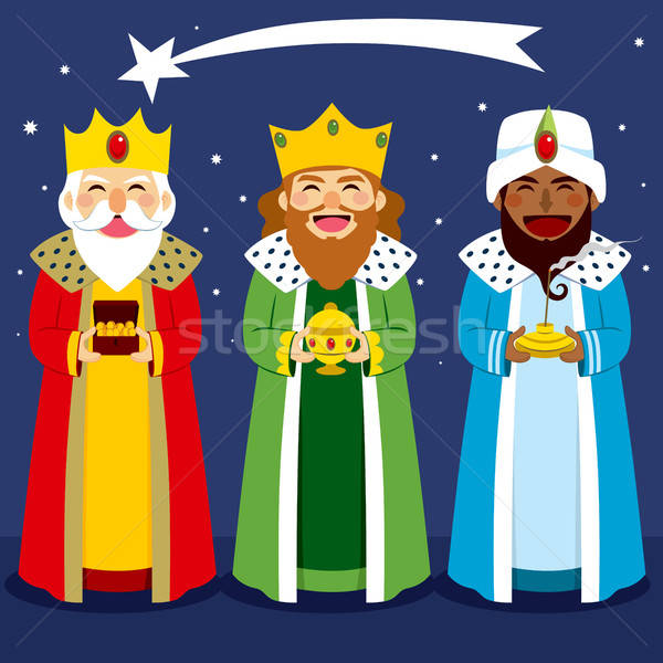 600x600 Three Wise Men Vector Illustration Kakigori