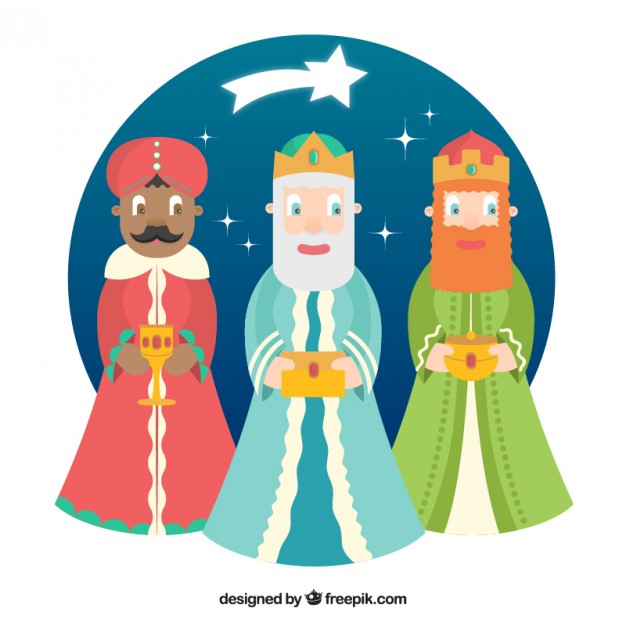 626x626 The Three Wise Men In Flat Design Vector Premium Download