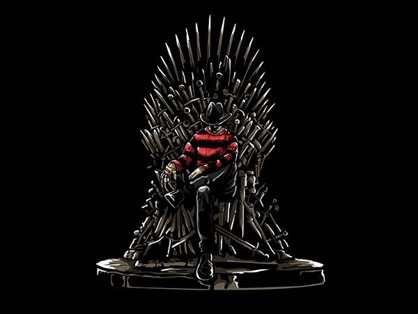 600x450 Nightmare Throne Vector T Shirt Design