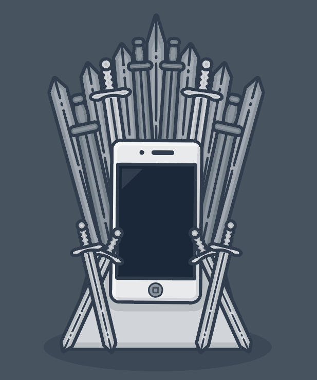 617x740 Game Of Thrones Phone Iphone Pun Throne Sword Iron Vector