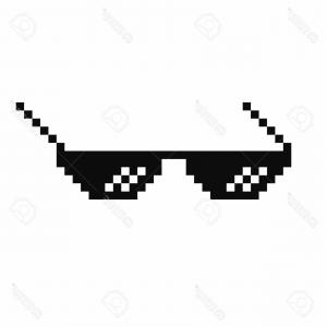 Thug Life Glasses Vector at Vectorified.com | Collection of Thug Life ...