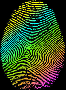 269x368 Fingerprint Free Vector Download