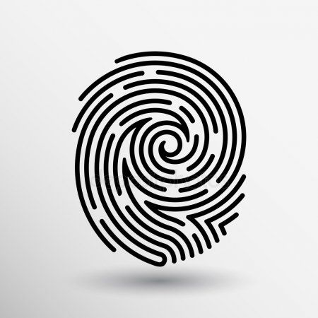 450x450 Fingerprint Icon Finger Print Vector Id Theft Macro Stamp Stock