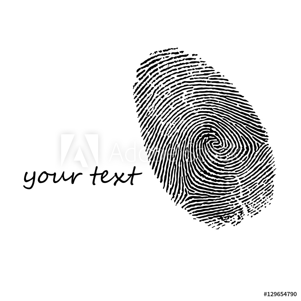 1000x1000 Photo Art Print Print, Finger, Fingerprint, Vector, Crime
