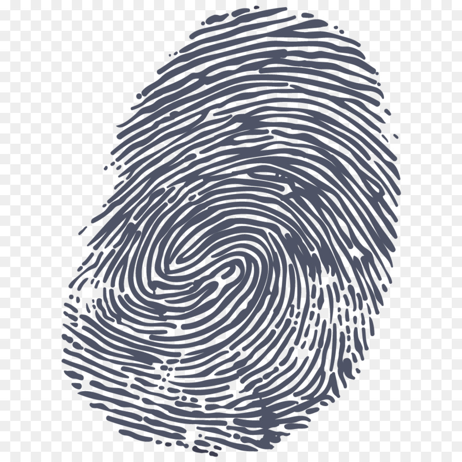 900x900 Fingerprint Clipart