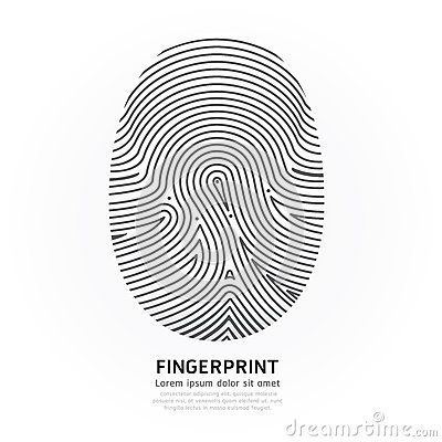 400x400 Fingerprint Graphic Design