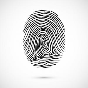 300x300 Fingerprint Scanned Finger Icon Vector Createmepink