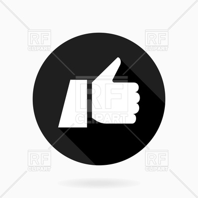 Thumbs Up Icon Vector