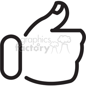 300x300 Social Media Thumbs Up Vector Icon Clipart Royalty Free Gif