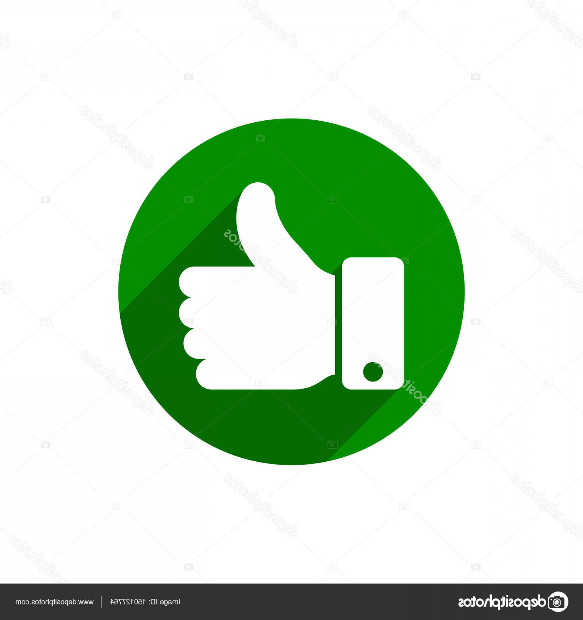 1920x2040 Stock Illustration Vector Thumb Up Icon Green Soidergi