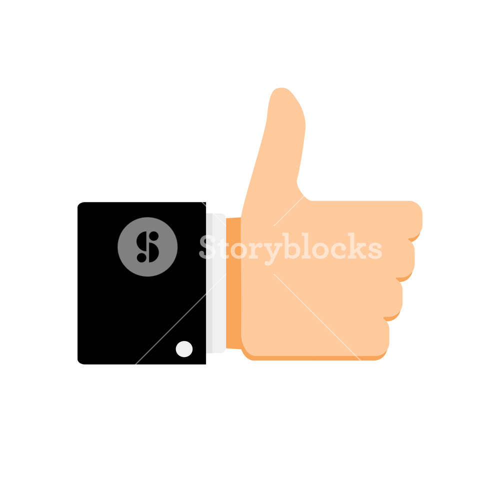 1000x1000 Like Symbol Thumb Up Like Button Thumbs Up, Vector Like Icon