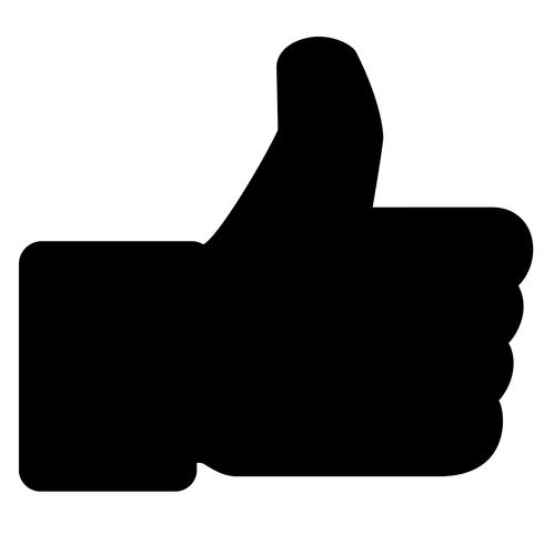 490x490 Thumbs Up Vector