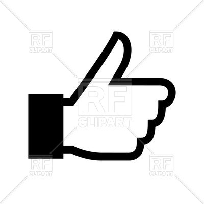 400x400 Icon Of Thumbs Up Vector Image Of Icons And Emblems