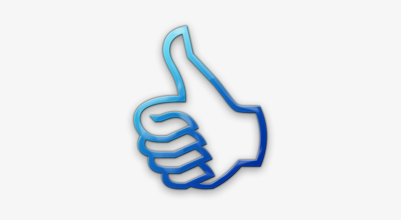 820x451 Thumbs Up Vector