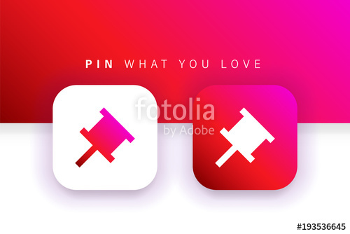 500x334 Pushpn Pn Thumbtack Icon Square Contained Use