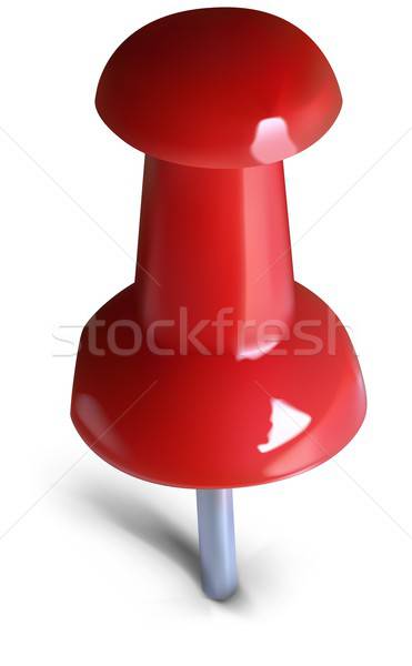 371x600 Red Thumbtack Vector Illustration Roman Dekan