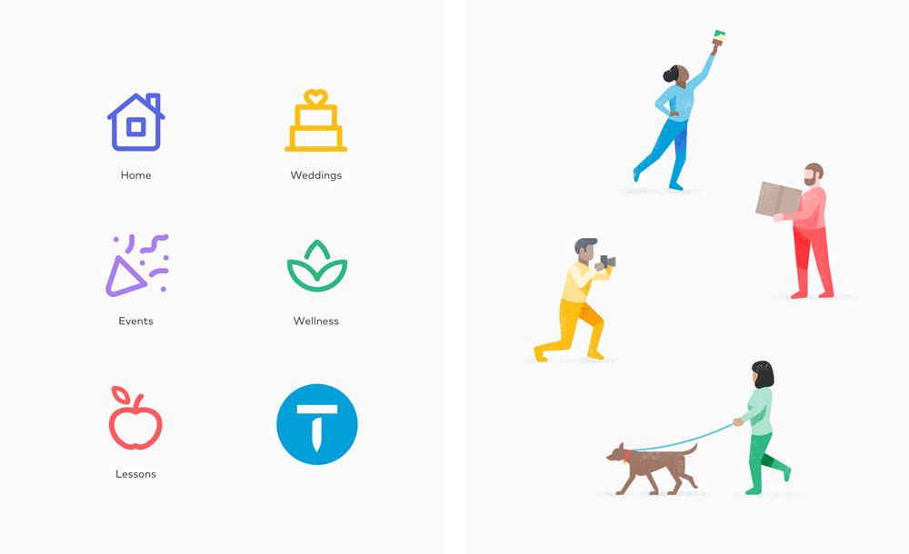 1000x610 New Logo And Identity For Thumbtack