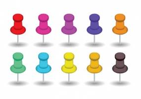 285x200 Thumb Tack Clip Free Vector Graphic Art Free Download