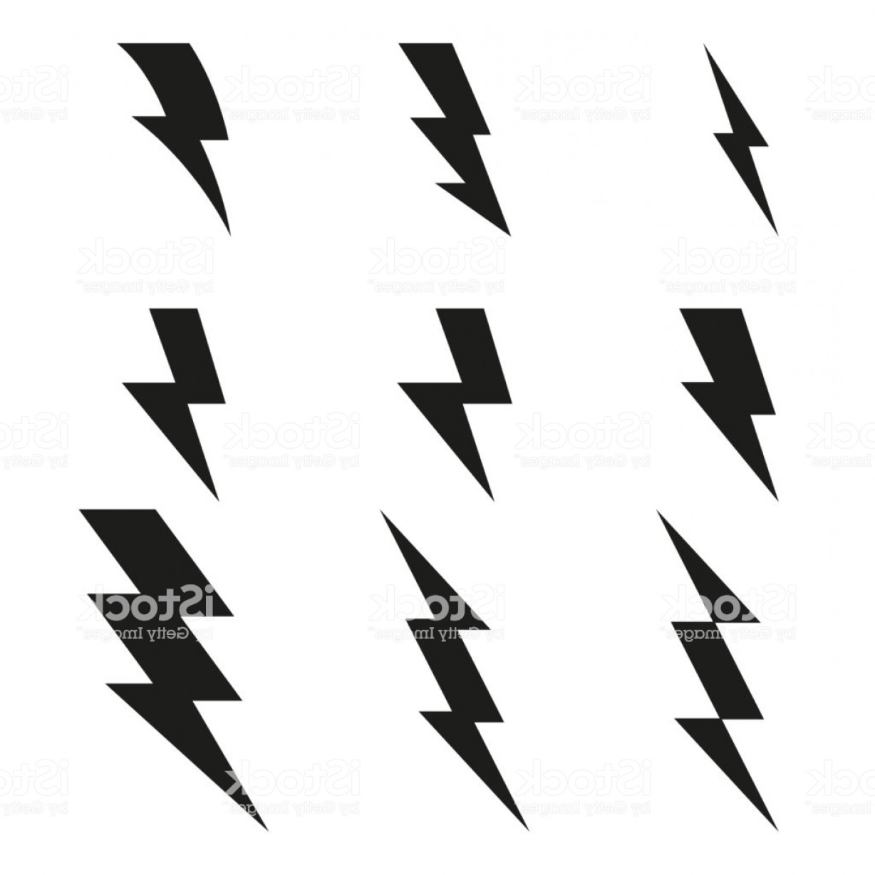 1228x1228 Lightning Bolt Icons Thunderbolt Vector Set Gm Geekchicpro