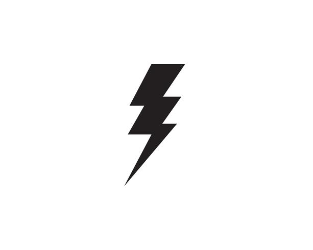 613x490 Flash Thunderbolt Template Vector Icon Illustration Design
