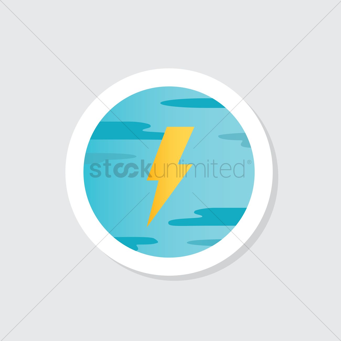 Free Thunderstorm Vector Image 1300x1300 Free Thunderstorm Vector Image