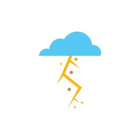 Thunderstorm Vector Illustration Royalty Free Vector Graphics 450x450 Thunderstorm Vector Illustration Royalty Free Vector Graphics