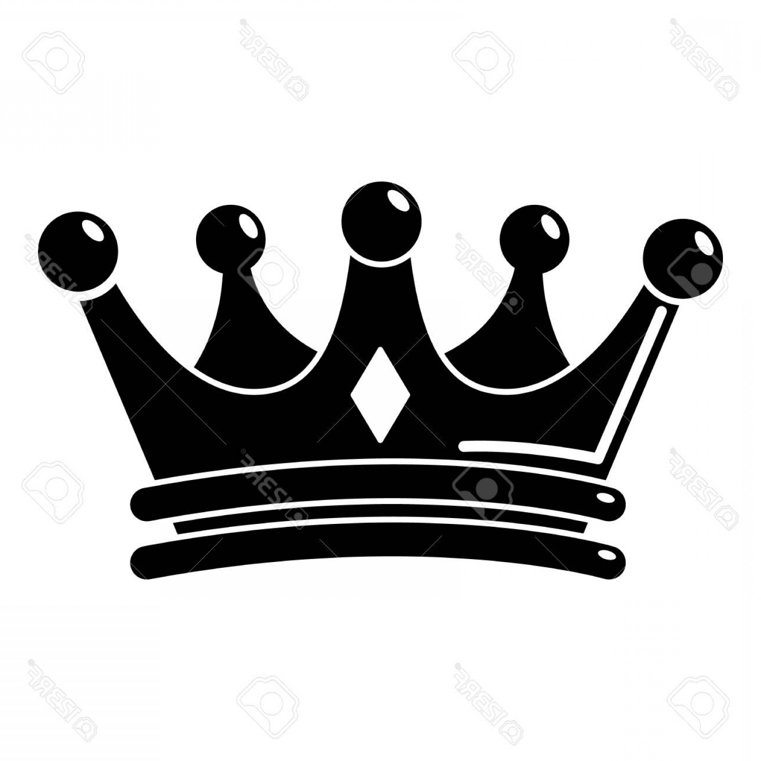 Simple Tiara Vector Cultracing 1560x1560 Simple Tiara Vector Cultracing