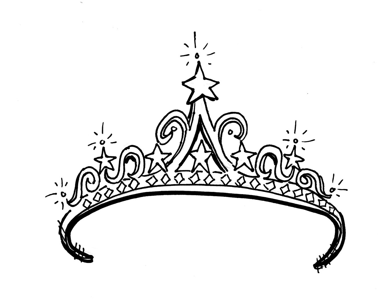 1350x1050 Tiara Princess Crown Clip Art Vector Free