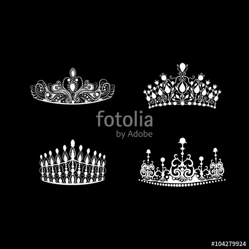 Tiara Vector Set Stock Image And Royalty Free Vector 500x500 Tiara Vector Set Stock Image And Royalty Free Vector