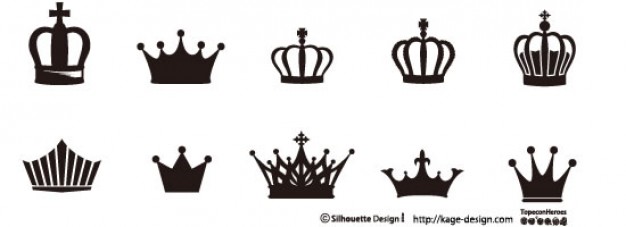 626x227 Free Vector Crown Group With Items