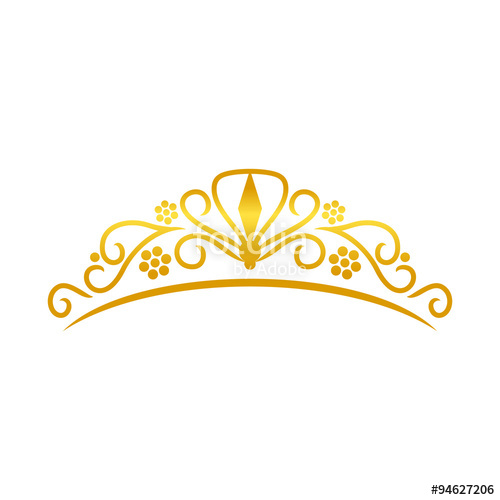 500x500 Beauty Golden Tiara Crown Stock Image And Royalty Free Vector