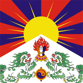270x270 Tibetan Vector Flag