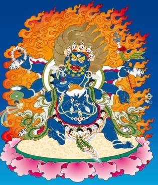 315x368 Tibetan Buddhism Free Vector Download