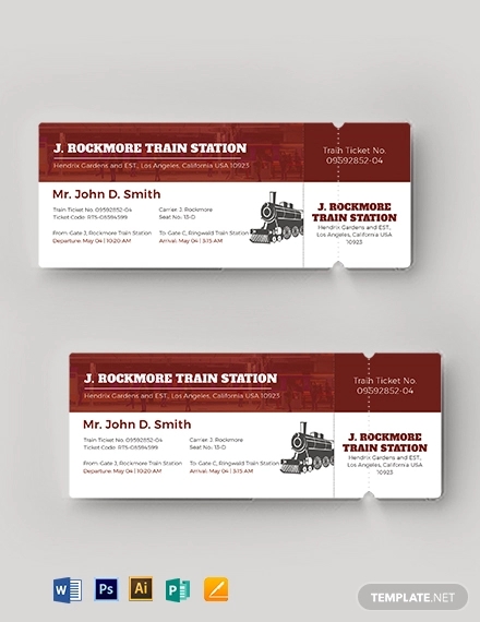 Ticket Design Vector