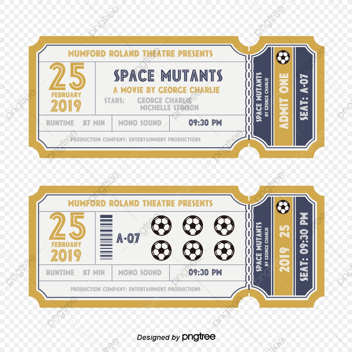 1200x1200 Simple Admission Tickets Ticket Design Vector Material