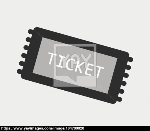 512x448 Ticket Icon Vector