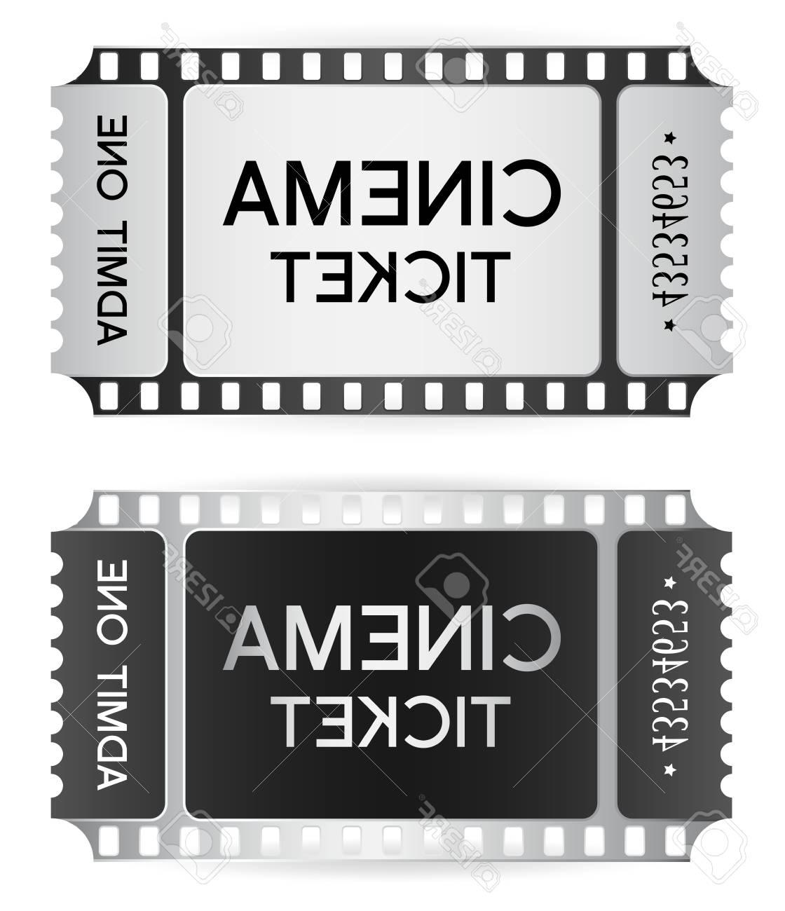 1120x1300 Unique Movie Ticket Template Vector Images Vector Images Design