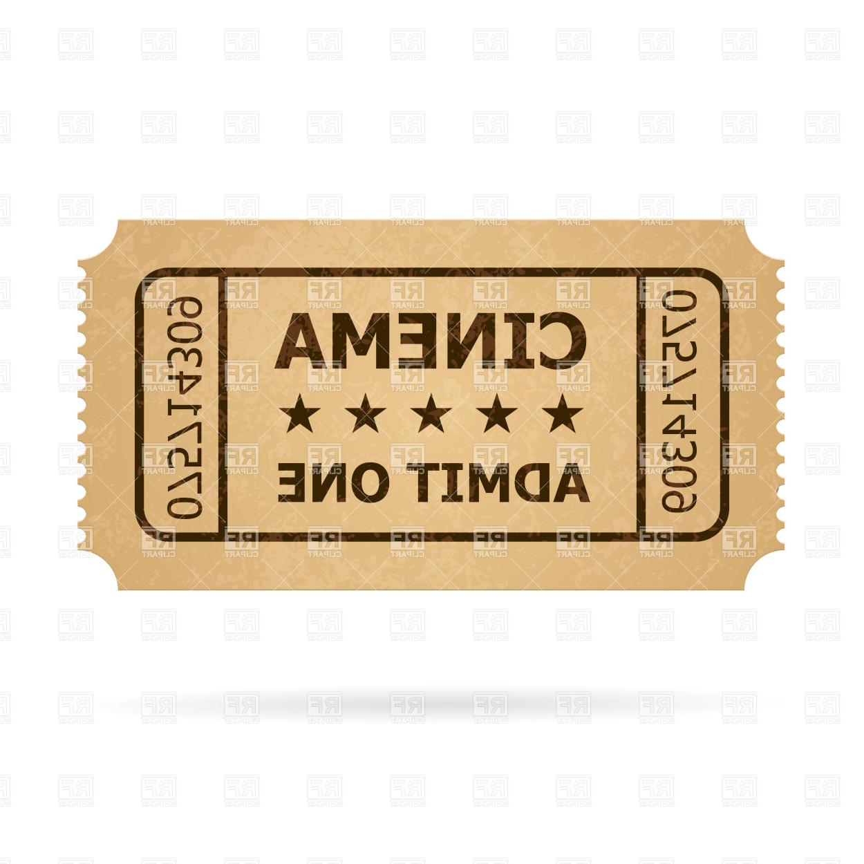 1250x1250 Best Vintage Ticket Template Vector Photos Free Vector Art