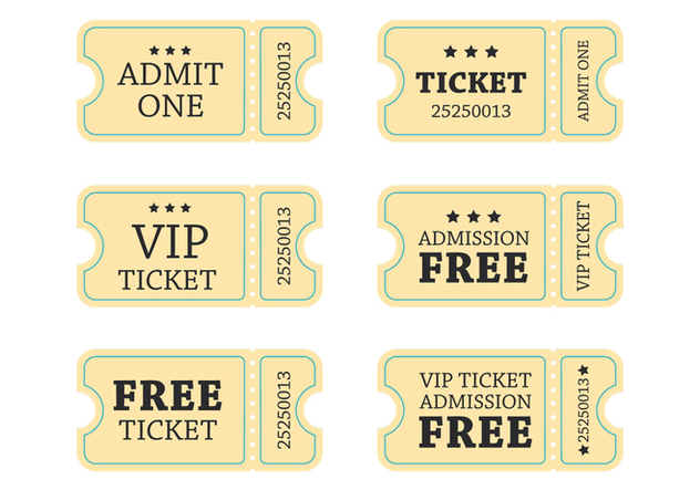 632x443 Retro Concert Ticket Vector Free Vector Download Cannypic