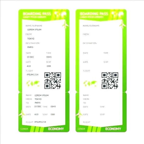 600x600 Ticket Design Template Free Download Boarding Pass Airline Tickets