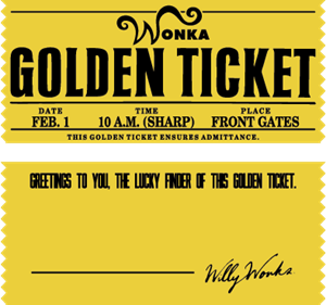 300x281 Wonka Golden Ticket Logo Vector